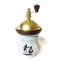 Mlýnek na kávu porcelán MOZART (valčík)