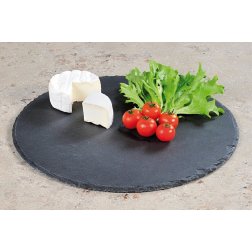 Kesper Břidlicová deska na servírování jídla kulatá 35 cm