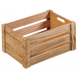 Kesper Dřevená bedýnka 16 cm