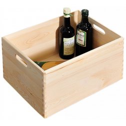Kesper Dřevěná bedýnka 40 x 30 x 23 cm