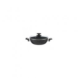 Kolimax Univerzální pánev Black Granitec s poklicí, průměr 26 cm