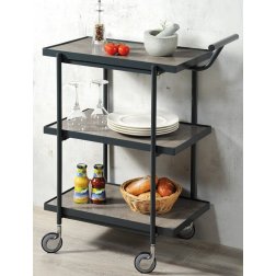 Kesper Servírovací stolek metall 57 × 82 × 36 cm