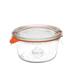 Zavařovací sklenice Weck Sturz 290 ml "plochá", průměr 100 mm, 6 ks