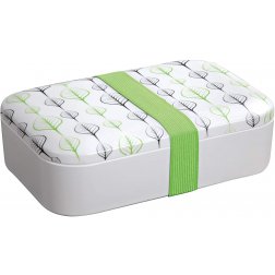 Kesper Obědový box s dekorem listů 18,5 ×12,5 × 6 cm