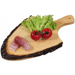 Kesper Servírovací deska, lakovaná olše s rukojetí 35 x 18 cm