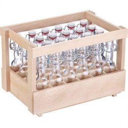 Westmark Láhev s třmenovým uzávěrem 40 ml v přepravce 24 ks