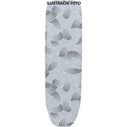 Brilanz Potah na žehlící prkno 110 x 30 cm, rozměr 114 x 34 cm, šedé