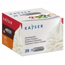 Kayser Šlehačkové bombičky jednorázové 7,5 g, 25 ks