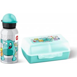 Set láhev na pití a svačinový box MONSTER