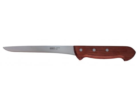 KDS Nůž řeznický vykošťovací dřevo Bubinga 17,5 cm 
