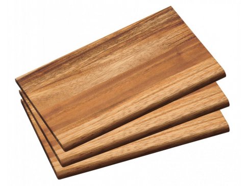 Kesper Krájecí prkénko akátové dřevo, 3ks balení 23 x 15 cm 