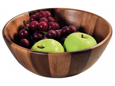 Kesper Miska na ovoce a saláty akátové dřevo 24,5 × 9 cm 