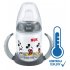 NUK Učící lahev Mickey s kontrolou teploty 150 ml