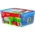 Sada 5ks dóz na potraviny 0,15L/0,25L/0,55L/1,0L/3,7L CLIP AND CLOSE, EMSA