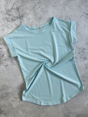 Tričko one size - Světle modré (bavlna)