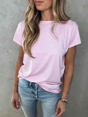Tričko - Růžové (modal/bavlna)