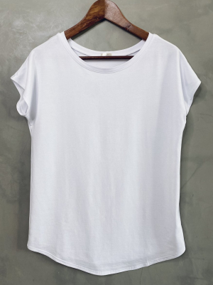 Tričko one size - Bílé (bavlna)