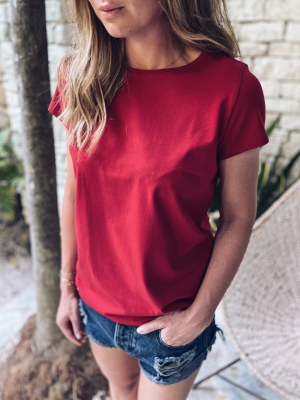Tričko - Červené (bavlna)