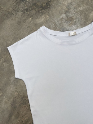 Tričko one size - Bílé (viskóza)