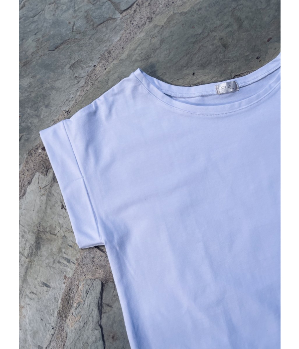 Tričko s manžetami one size - Bílé (bavlna) 