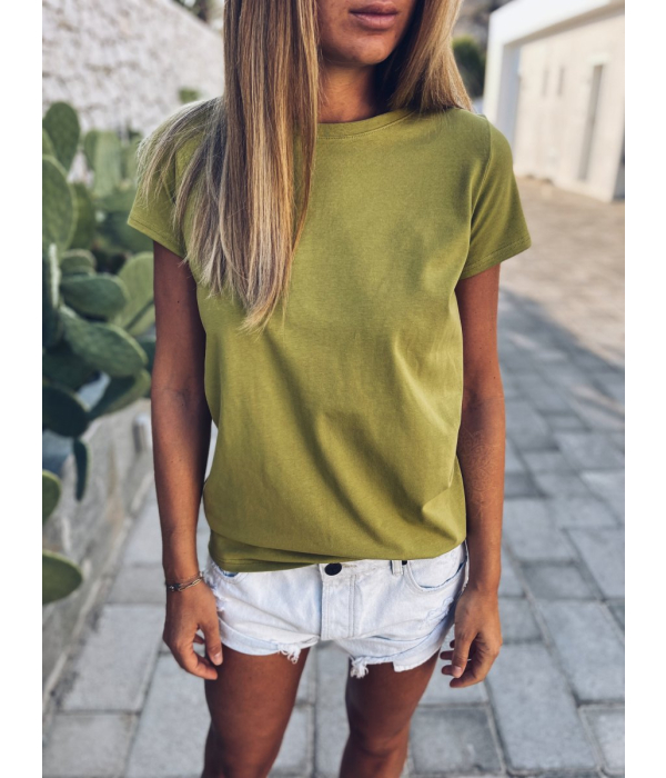 Tričko - Zelenožluté (bavlna) 