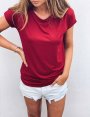 Basic tričko one size - Červené