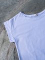 Tričko s manžetami one size - Bílé (bavlna)