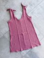 Letní šaty - Růžové (mušelín)