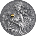 APHRODITE Řecká mytologie 2 oz stříbrná mince 2022