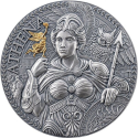 ATHENA Řecká mytologie 2 oz stříbrná mince 2024