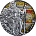 JUPITER Planety a bohové 3 oz stříbrná mince 2021