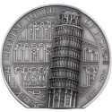 ŠIKMÁ VĚŽ V PISE Historické monumenty 5 oz stříbrná mince 2022