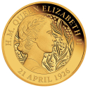 Zlatá 2 oz mince 95. narozeniny královny Alžběty II. 2021