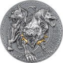 KERBEROS Řecká mytologie 1 oz stříbrná mince 2023