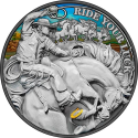 JDETE ZA SVÝM ŠTĚSTÍM Mince štěstí 2 oz stříbrná mince 2023