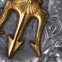 POSEIDÓN Řecká mytologie 3 oz stříbrná mince 2022