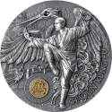 ŠAOLIN KUNG-FU JEŘÁB Styly bojových umění 2 oz stříbrná mince 2022