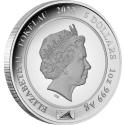 1952 NÁSTUP KRÁLOVNY ALŽBĚTY II. NA TRŮN 1 oz stříbrná mince 2022
