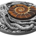 AMMONITE 2 oz stříbrná mince 2019