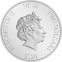 HARRY POTTER 1 oz stříbrná mince 2020