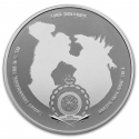 GODZILLA VS KONG 1 oz stříbrná mince 2021