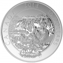 RAFTING NA DIVOKÉ VODĚ 0,5 oz stříbrná mince 2015