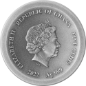VESMÍRNÁ KRYCHLE (PRAVÝ ASTEROID) 2 oz stříbrná mince 2022