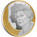 IN MEMORIAM 1926-2022 KRÁLOVNA ALŽBĚTA II. 1 oz stříbrná mince 2022