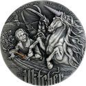 THE WITCHER TIME OF CONTEMPT 2 oz stříbrná mince 2022
