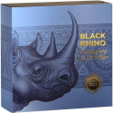 BLACK RHINO Expressions of Wildlife 2 oz stříbrná mince 2023