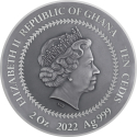 DAVID AND GOLIATH 2 oz stříbrná mince 2022