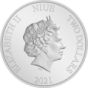 LORD VOLDEMORT 1 oz stříbrná mince 2021