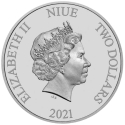THE BLACK PEARL 1 oz stříbrná mince 2021