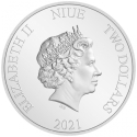 THE EMPRESS 1 oz stříbrná mince 2021